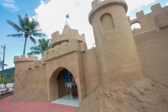 Lindo Apartamento Praia Grande ,Canto Forte المظهر الخارجي الصورة